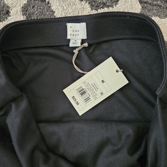 NWT A New Day Black Mini Skirt Women's Size Medium - Picture 5 of 5